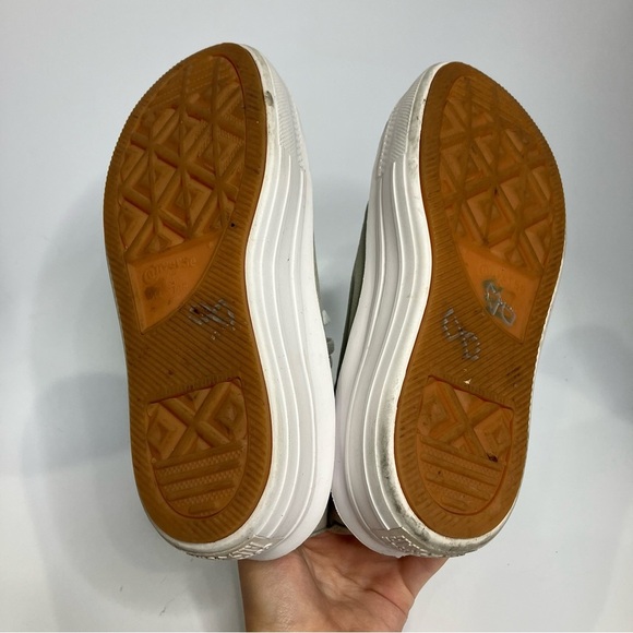 Converse CTAS move high top platform slate sneakers 
Gray white womens size 7 - Picture 8 of 10